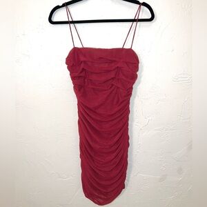 Princess Polly Ruched Bodycon Mini Dress Women's size